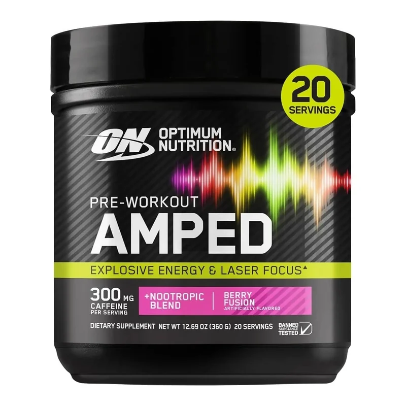 Foto de referencia de Pre Entreno AMPED 300 MG-Cafeina