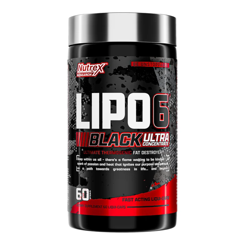 Foto de referencia de Lipo black 6 Nutrex